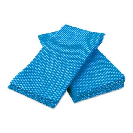 United Stationers Supply Cascades PRO Tuff-Job Foodservice Towels, 12in x 24in, Blue/White, 200/Carton CSDW902